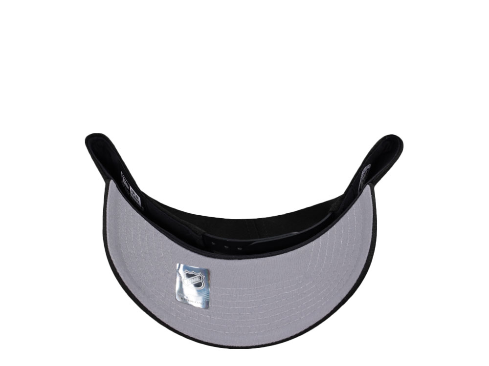 New Era New York Rangers 85th Anniversary Black Prime Edition 9Forty A Frame Snapback Casquette
