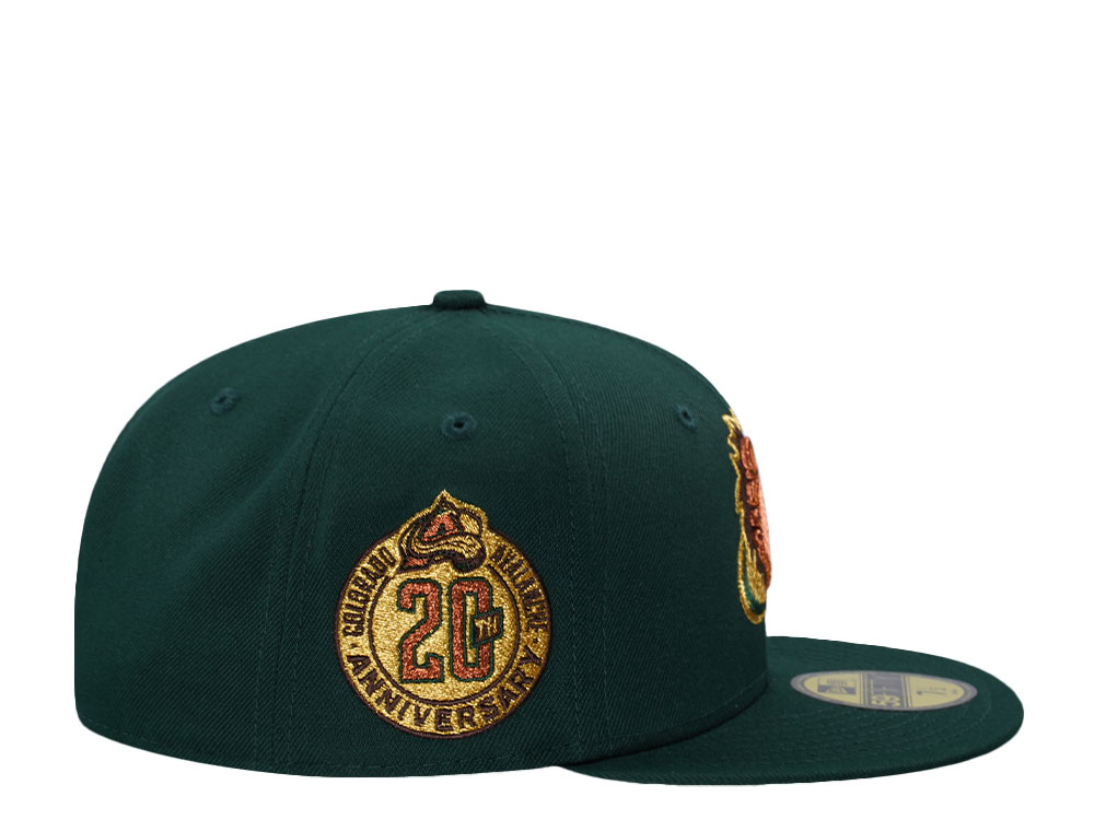 New Era Colorado Avalanche 20th Anniversary Green Prime Edition 59Fifty Fitted Casquette