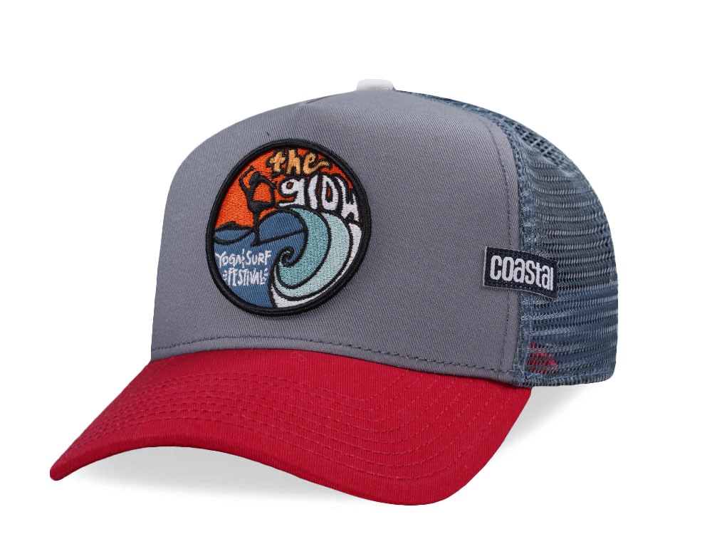 Djinns The Glow Yoga Surf Festival Trucker Snapback Casquette