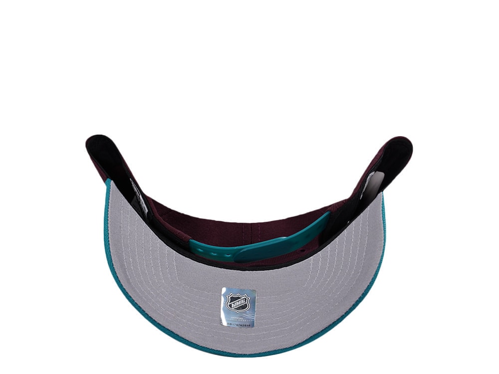 New Era Anaheim Ducks Stanley Cup 2003 Maroon Two Tone Edition 9Forty A Frame Snapback Casquette