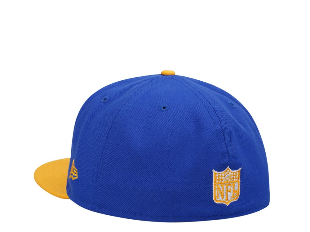 New Era Los Angeles Rams Blue Two Tone Classic Edition 59Fifty Fitted Casquette