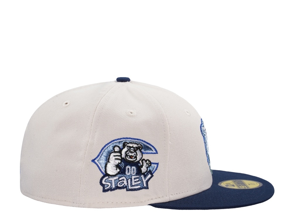 New Era Chicago Bears Staley Metallic Light Cream Two Tone Edition 59Fifty Fitted Casquette