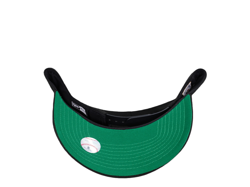 New Era Seattle Mariners 40th Anniversary Throwback Black Edition 9Forty A Frame Snapback Casquette