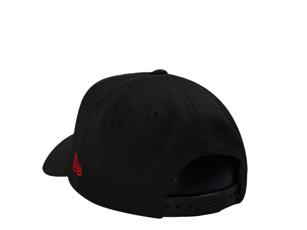 New Era Los Angeles Angels Black Prime Metallic Edition 9Forty A Frame Snapback Casquette