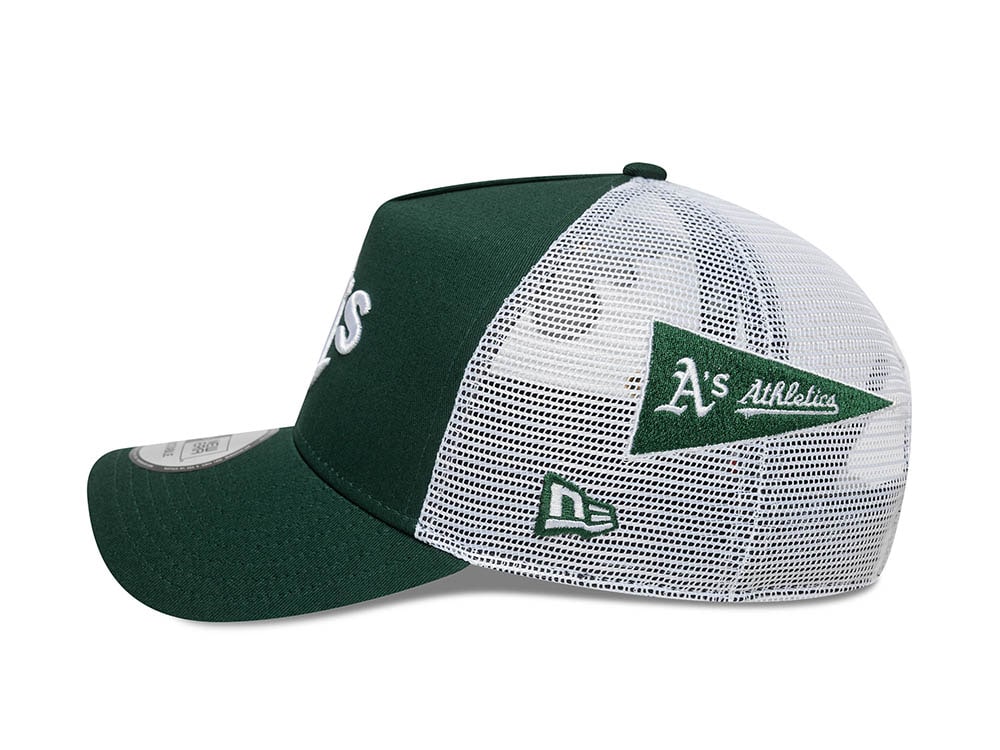 New Era Oakland Athletics Multi Patch 9Forty A Frame Trucker Snapback Casquette