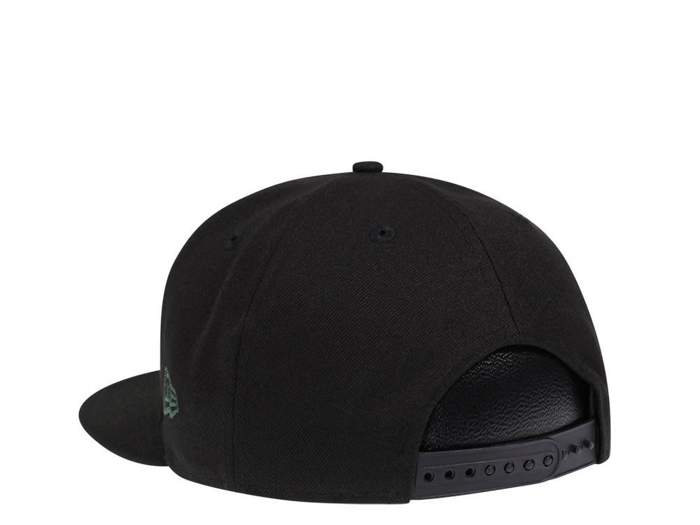 New Era Milwaukee Bucks Original Fit Black 9Fifty Snapback Casquette