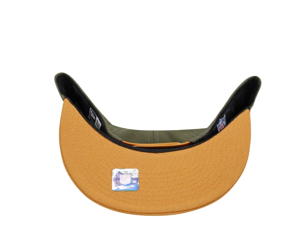 New Era Miami Dolphins Olive Two Tone Edition 9Fifty Snapback Casquette
