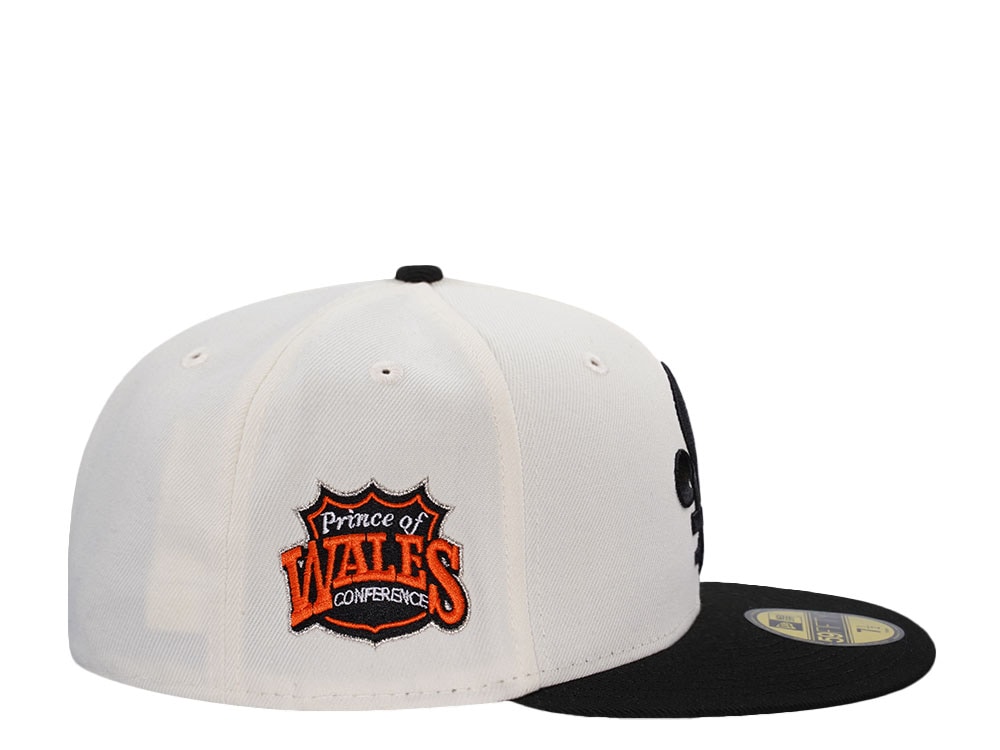 New Era Quebec Nordiques Prince of Wales Conference Chrome Two Tone Edition 59Fifty Fitted Casquette