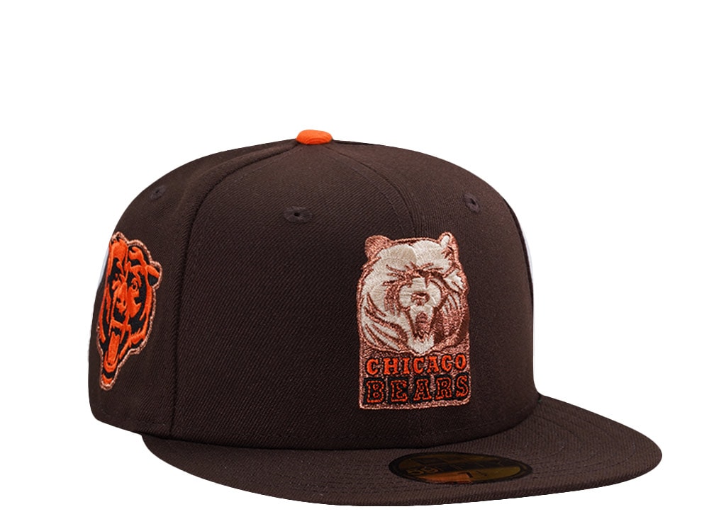 New Era Chicago Bears Burnt Wood Prime Edition 59Fifty Fitted Casquette