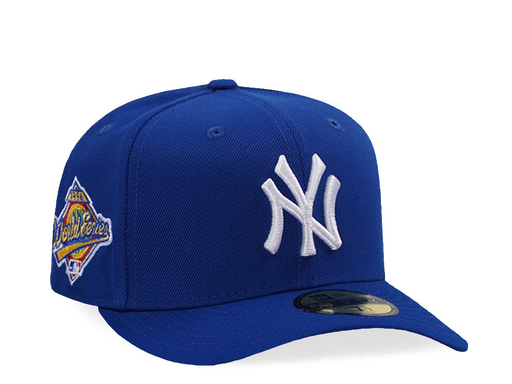 New Era New York Yankees World Series 1996 Blue Prime Edition 59Fifty Pre Curved Fitted Casquette