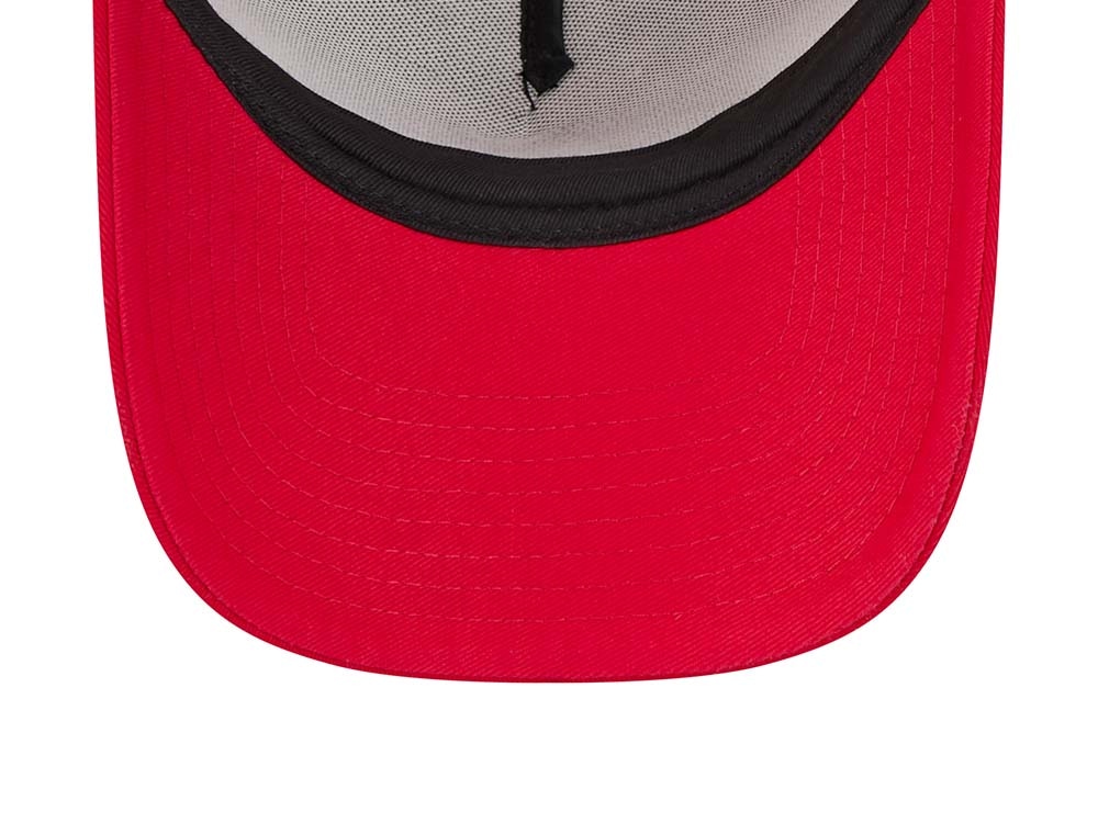 New Era San Francisco 49ers Sideline 2024 9Forty A Frame Trucker Snapback Casquette