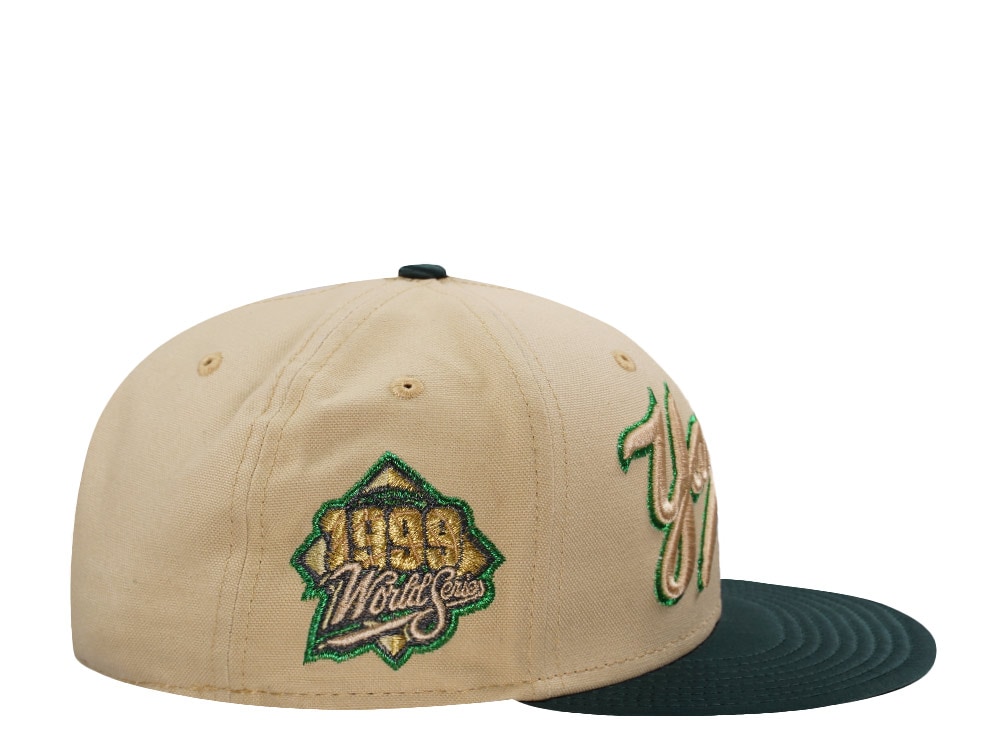 New Era New York Yankees World Series 1999 Vegas Gold Two Tone Edition 59Fifty Fitted Casquette