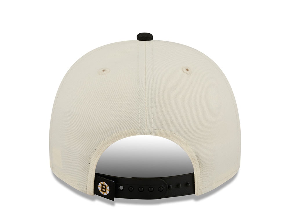 New Era Boston Bruins Classic Logo Two Tone Edition 9Fifty A Frame Snapback Casquette