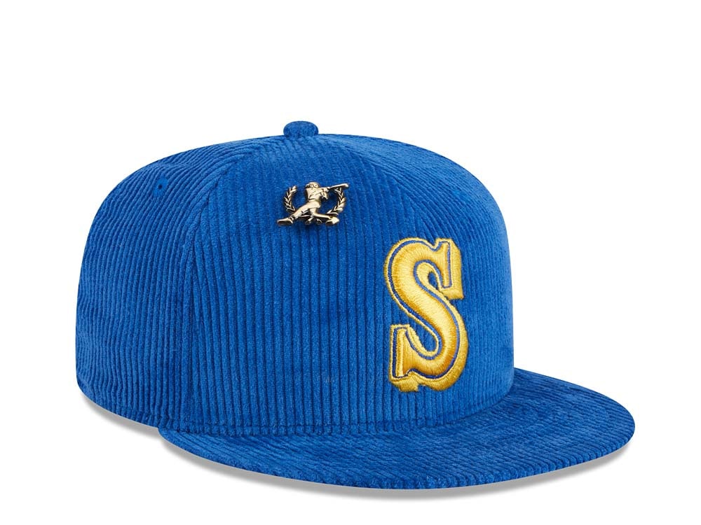 New Era Seattle Mariners Letterman Pin 59Fifty Fitted Casquette