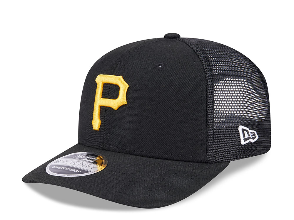 New Era Pittsburgh Pirates Black Edition 9Seventy Trucker Snapback Casquette