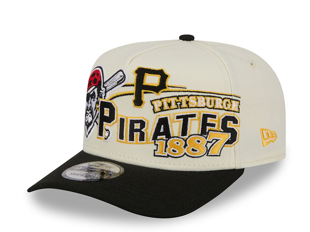 New Era Pittsburgh Pirates 1887 Classic Chrome Edition 9Fifty A Frame Snapback Casquette