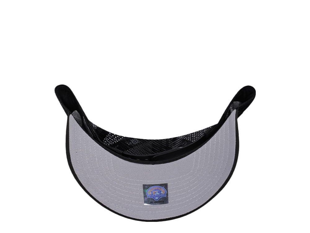 New Era Pensacola Blue Wahoos 10 Years Black Trucker Edition 9Forty A Frame Snapback Casquette