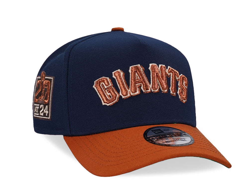 New Era San Francisco Giants 20th Anniversary Copper Two Tone 9Forty A Frame Snapback Casquette