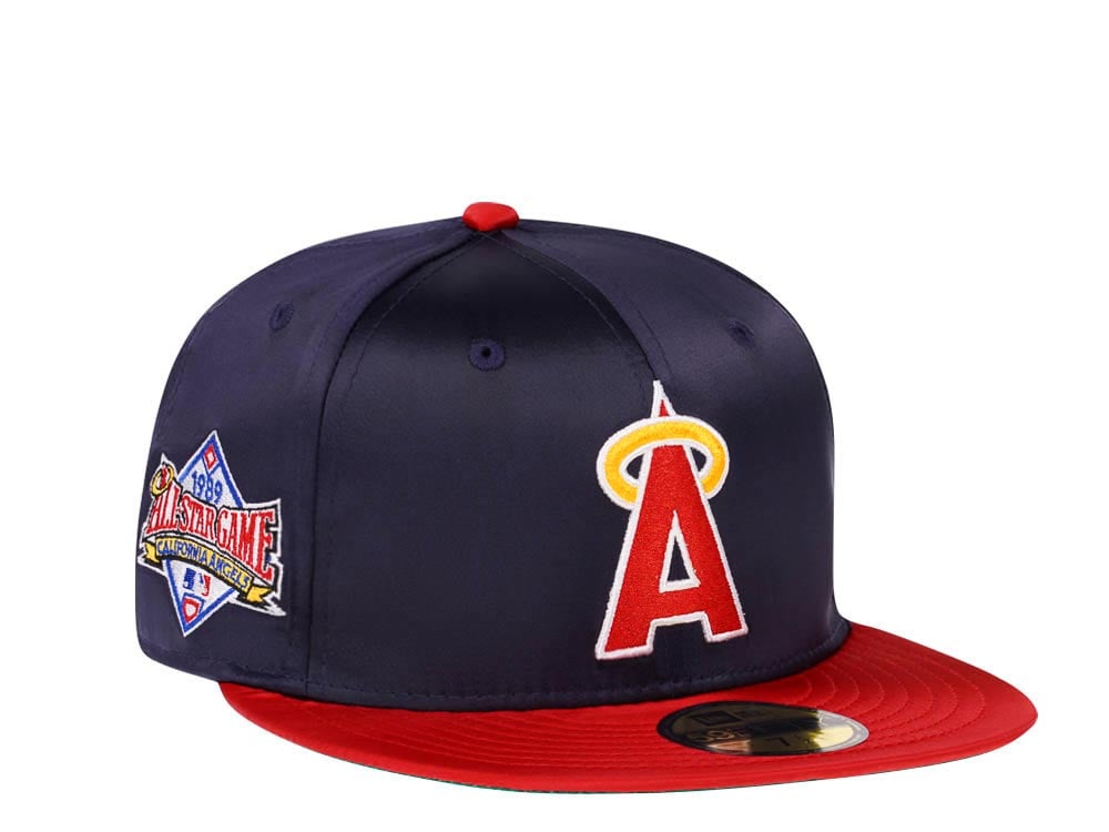 New Era California Angels All Star Game 1989 Satin Elite Edition 59Fifty Fitted Casquette