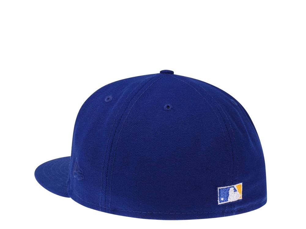 New Era Milwaukee Brewers County Stadium Blue Throwback Edition 59Fifty Fitted Casquette