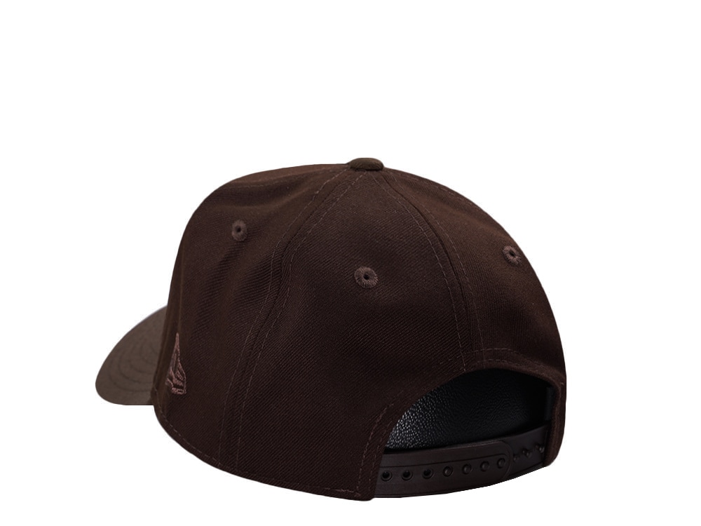 New Era Houston Astros 40th Anniversary Cow Burnt Wood Two Tone Edition 9Forty A Frame Snapback Casquette