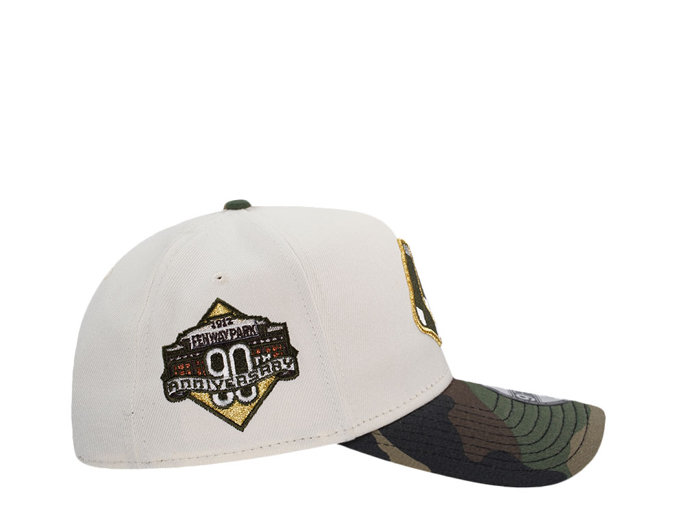 New Era Boston Red Sox Fenway 90th Anniversary Chrome Camo Two Tone Edition 9Forty A Frame Snapback Casquette