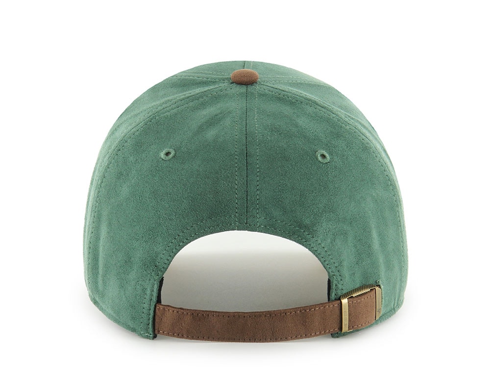 47Brand New York Yankees Dark Green Ultrasuede Edition MVP Strapback Casquette