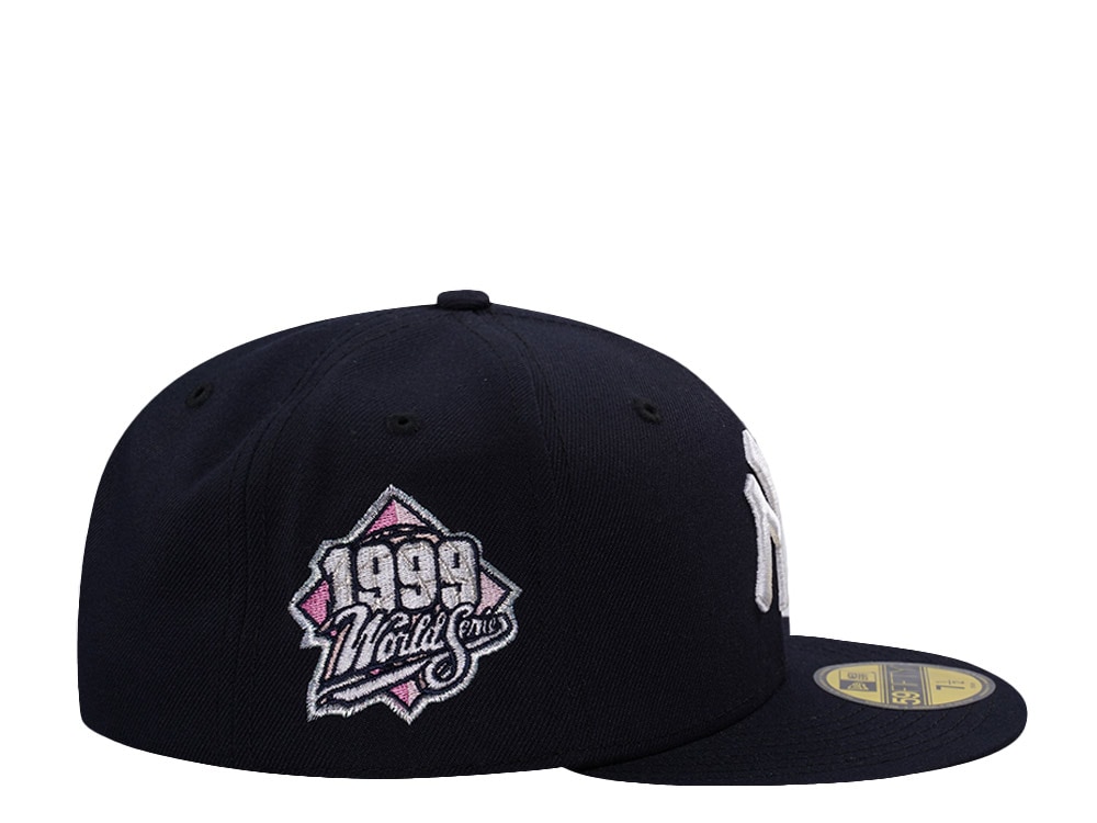 New Era New York Yankees World Series 1999 Navy Prime Edition 59Fifty Fitted Casquette