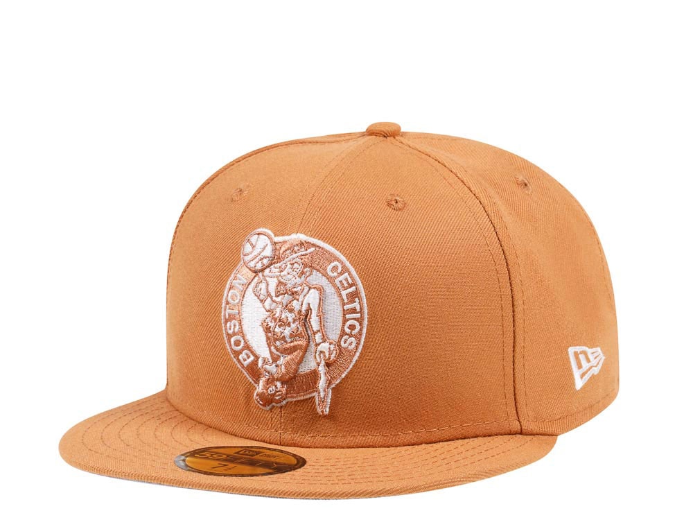 New Era Boston Celtics Panama Tan Edition 59Fifty Fitted Casquette
