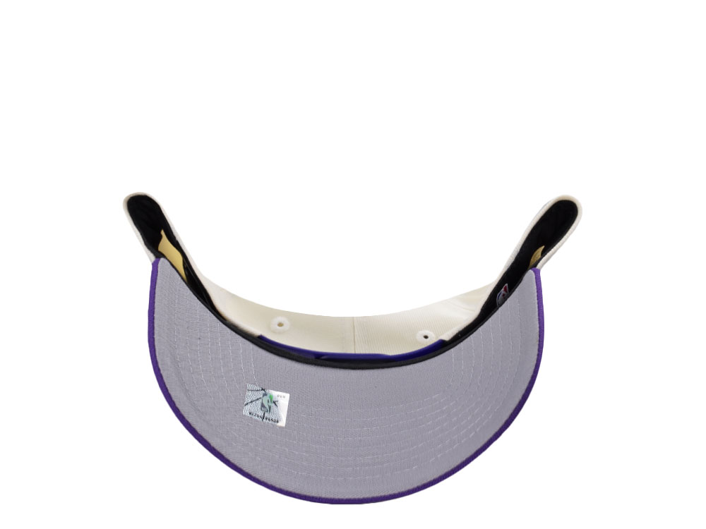 New Era Los Angeles Lakers Classic Chrome Two Tone Edition 9Forty A Frame Snapback Casquette