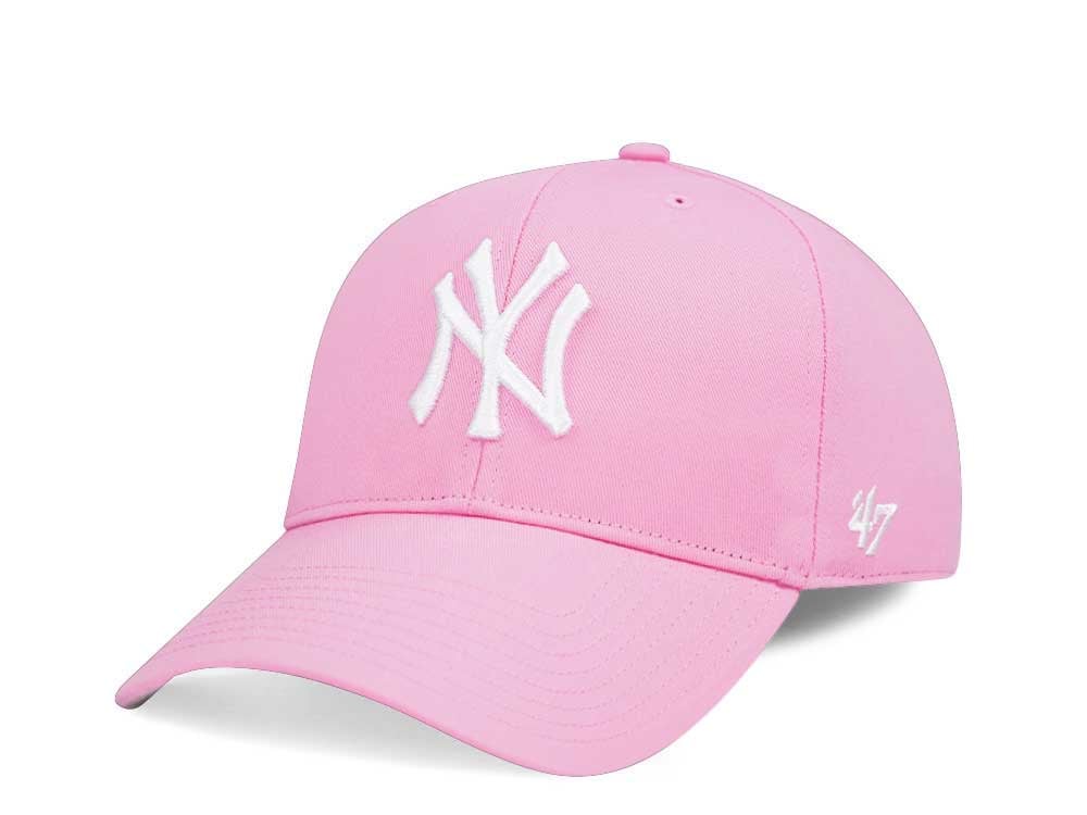 47Brand New York Yankees Rose Raised Basic MVP Snapback Casquette