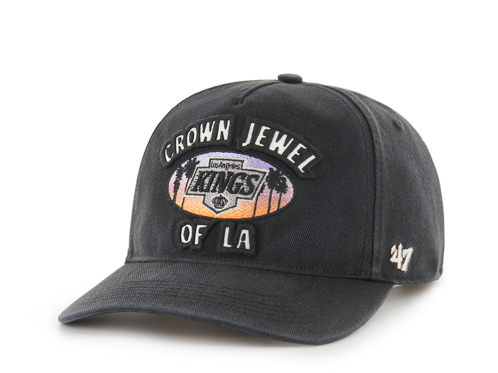 47Brand Los Angeles Kings Black Charlton Edition Hitch Snapback Casquette