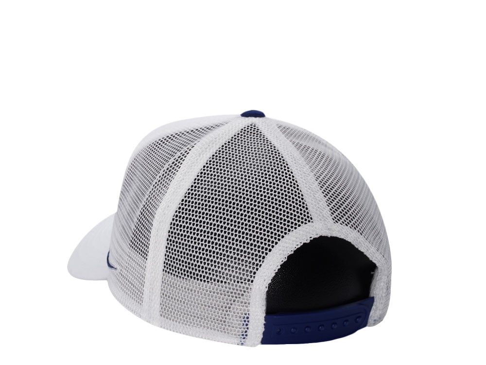 Nike Los Angeles Dodgers Primetime Dri-Fit Rise White Edition Trucker Snapback Casquette