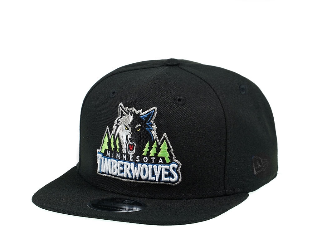 New Era Minnesota Timberwolves Original Fit Black Edition 9Fifty Snapback Casquette
