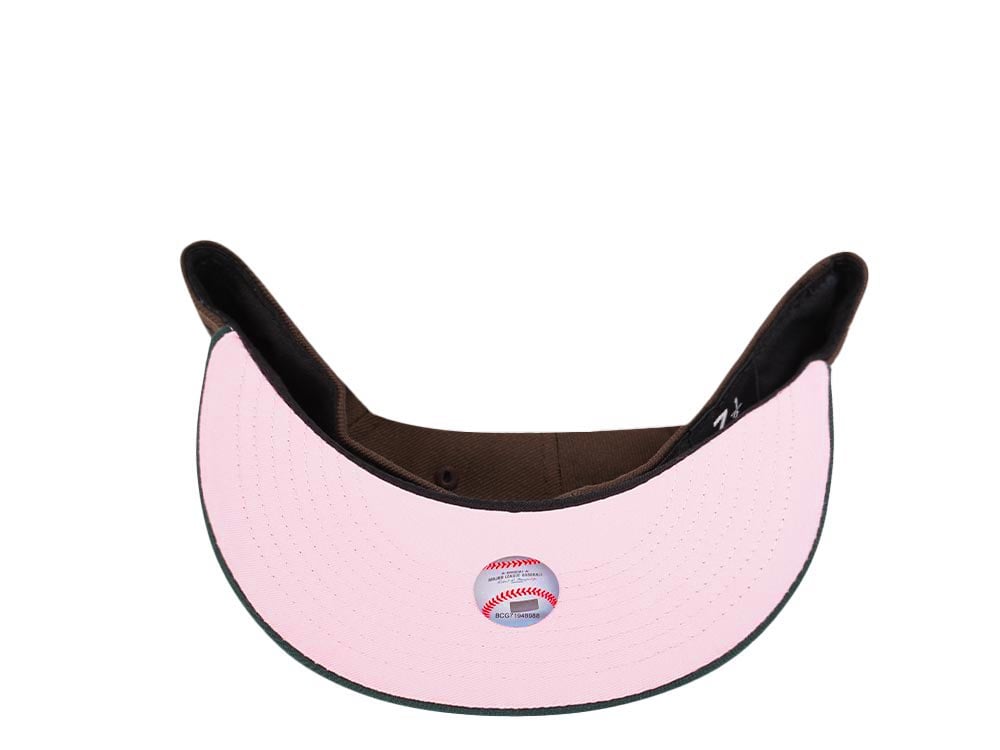 New Era Montreal Expos Brown All Star Game 1982 Forest Pink Edition 59Fifty Fitted Casquette