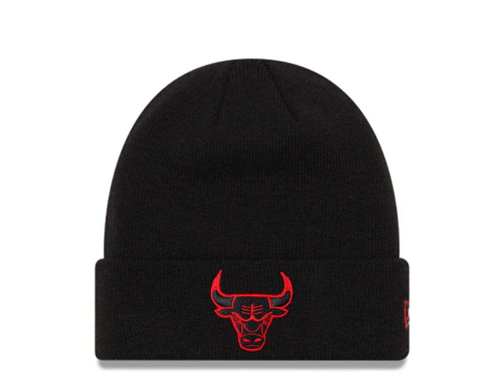 New Era Chicago Bulls Red Horn Chapeaux