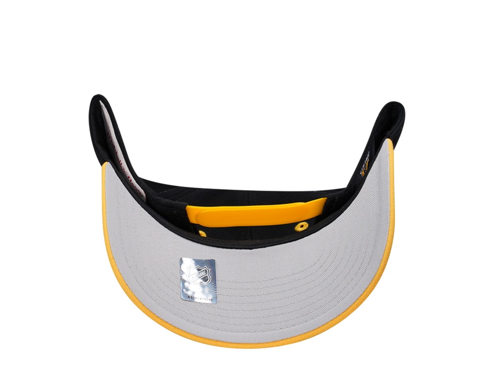 Mitchell & Ness Boston Bruins Vintage Logo Pro Crown Fit Snapback Casquette