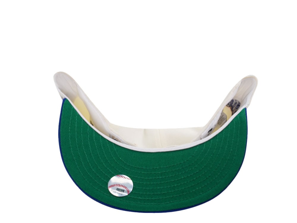 New Era Atlanta Braves 1995 World Series Chainstitch White Two Tone Edition 59Fifty Fitted Casquette