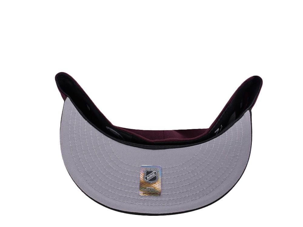 New Era Colorado Avalanche 25th Anniversary Maroon Two Tone Edition 59Fifty Fitted Casquette