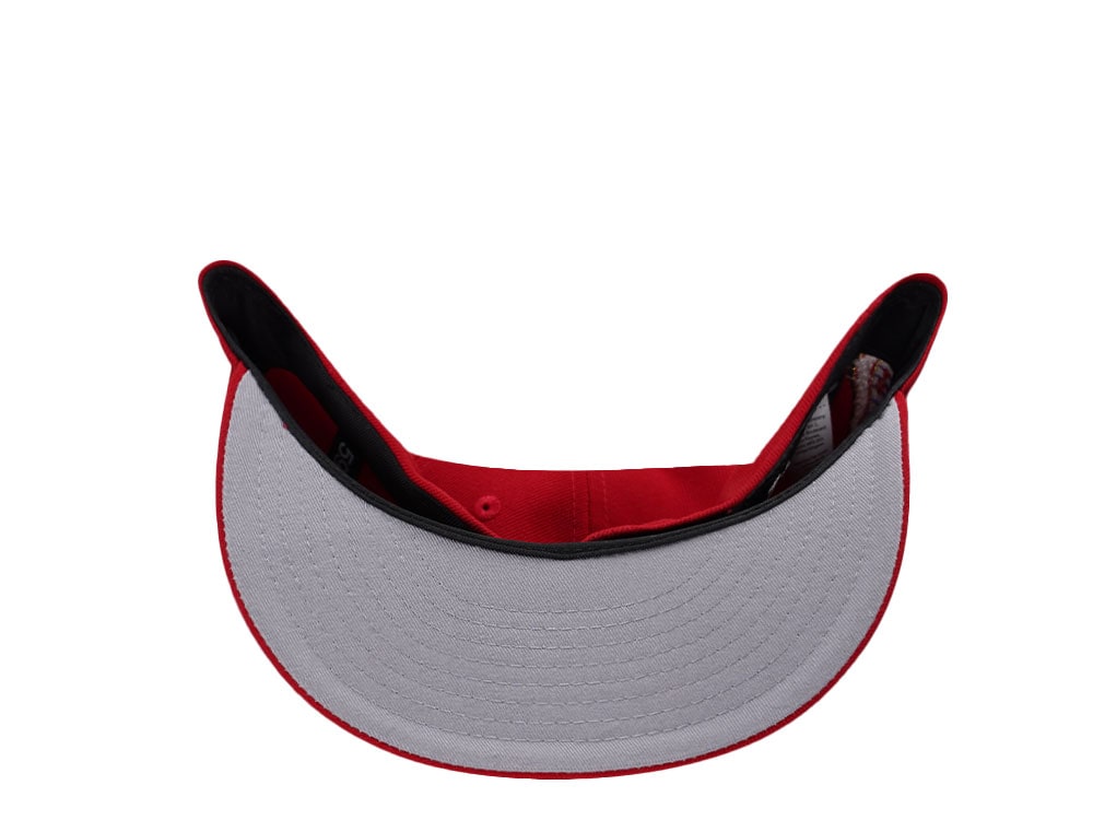 New Era Detroit Red Wings Centennial Stanley Cup Champions 2002 Red Prime Edition 59Fifty Fitted Casquette