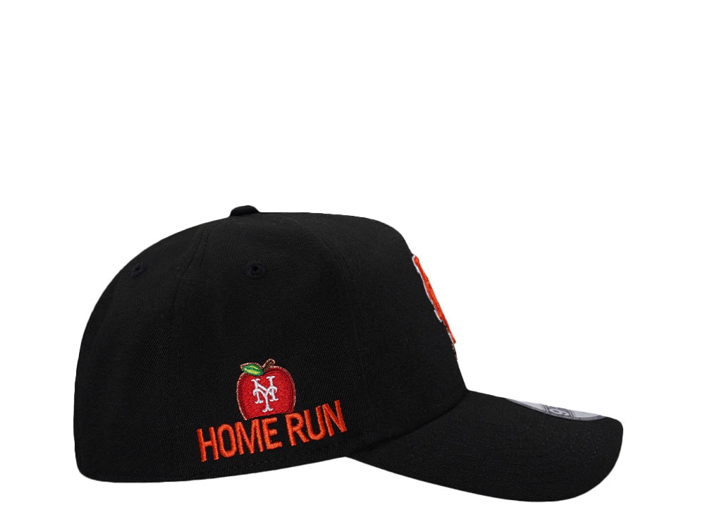 New Era New York Mets Home Run Black Prime Edition 9Forty A Frame Snapback Casquette