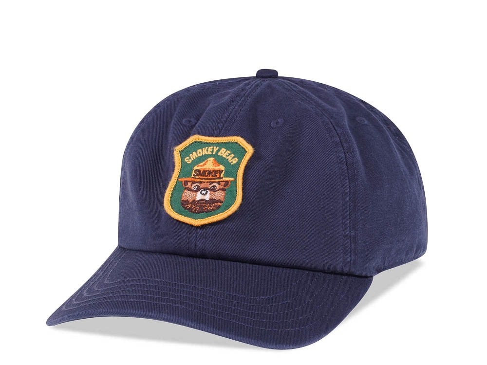 American Needle Smokey Bear Navy Vintage Casual Strapback Casquette
