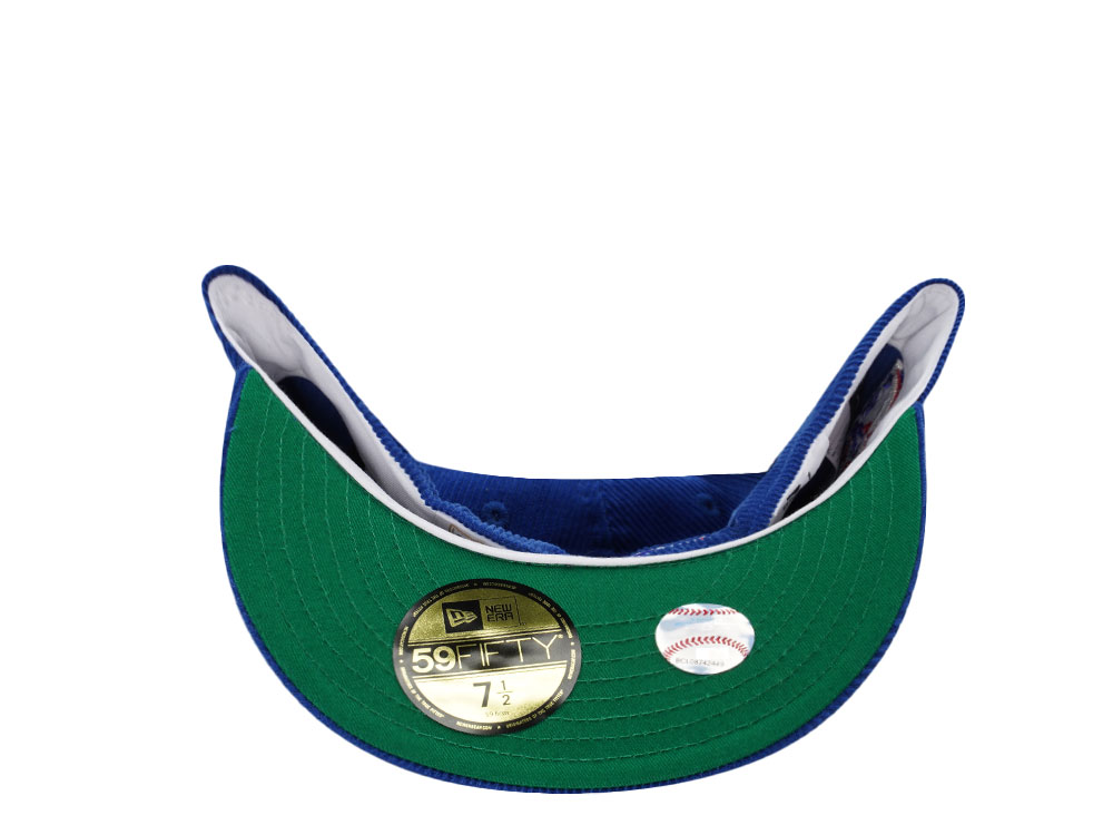 New Era Toronto Blue Jays All Star Game 1991 Blue Corduroy Prime Edition 59Fifty Fitted Casquette