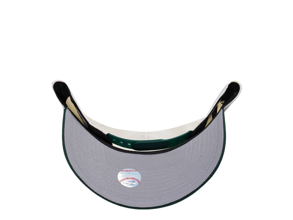 New Era Oakland Athletics World Series 1985 Chrome Two Tone Edition 9Forty A Frame Snapback Casquette