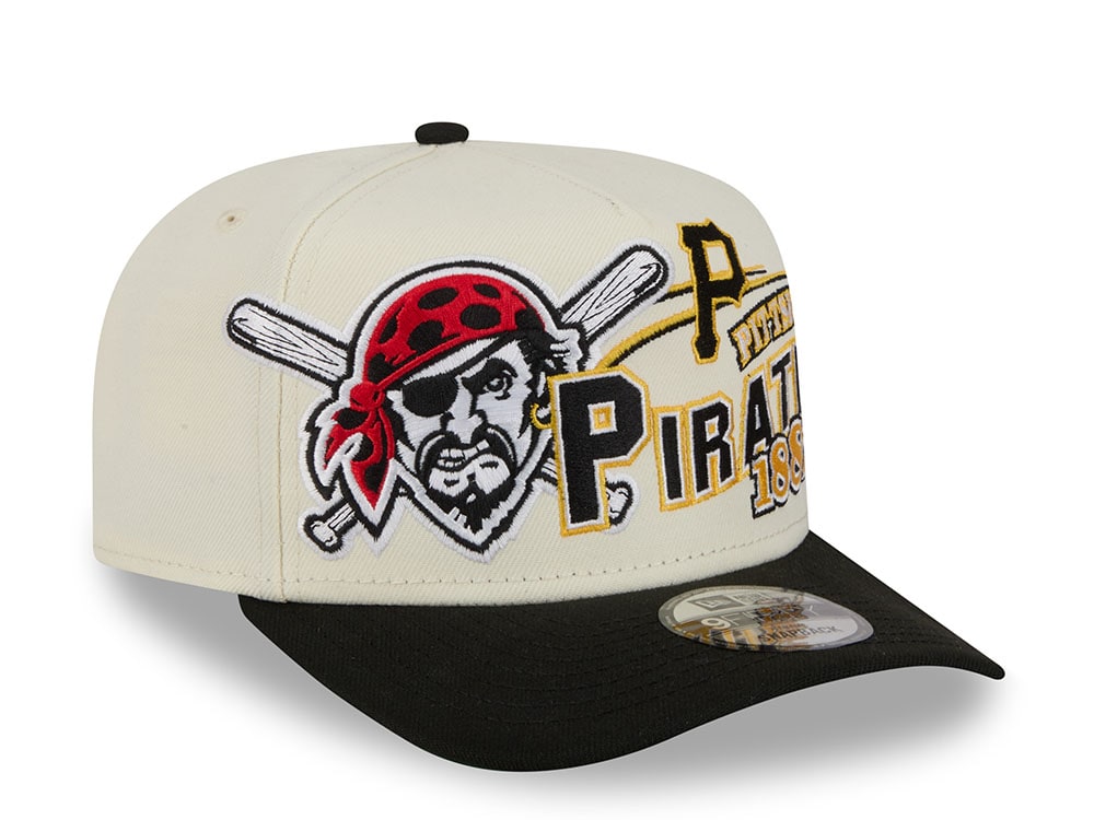 New Era Pittsburgh Pirates 1887 Classic Chrome Edition 9Fifty A Frame Snapback Casquette