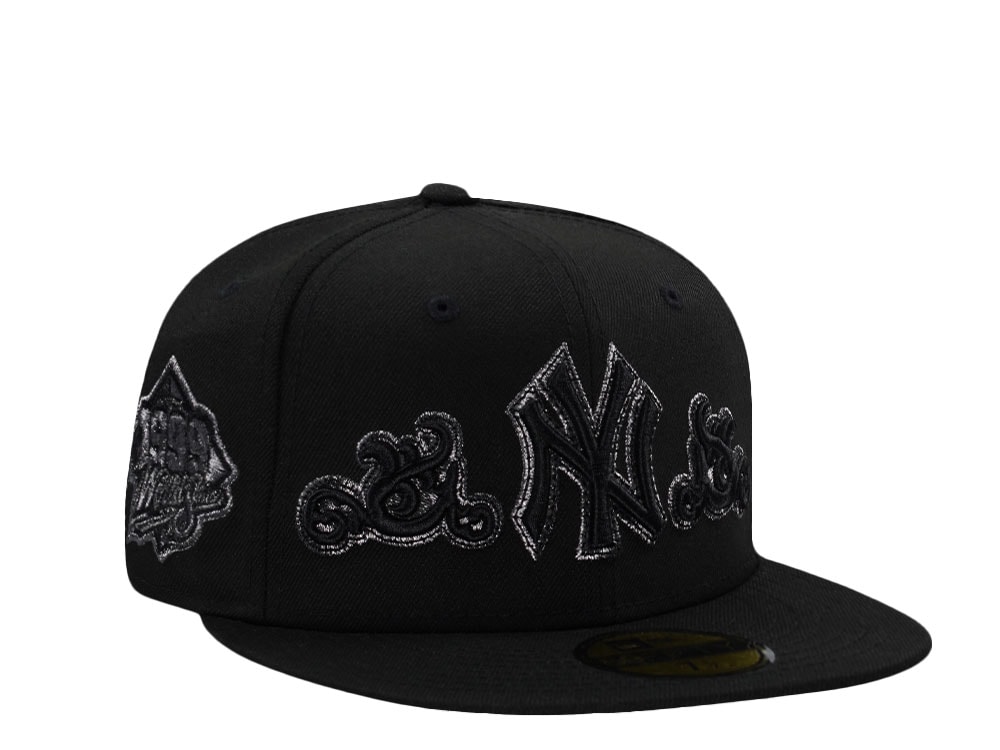 New Era New York Yankees World Series 1999 Metallic Black Prime Edition 59Fifty Fitted Casquette