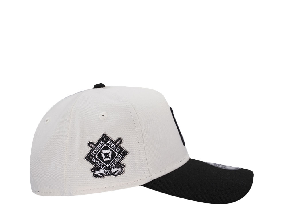 New Era Pittsburgh Pirates World Series 1909 Chrome Two Tone Edition 9Forty A Frame Snapback Casquette