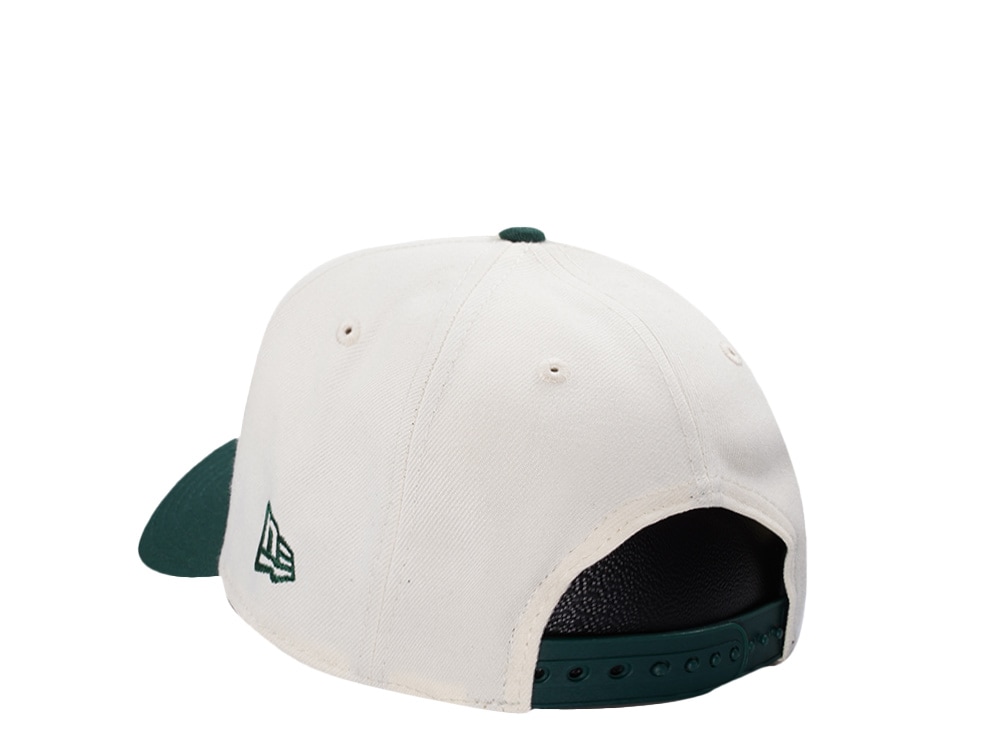 New Era New York Yankees Micro Script Chrome Two Tone Edition 9Forty A Frame Snapback Casquette