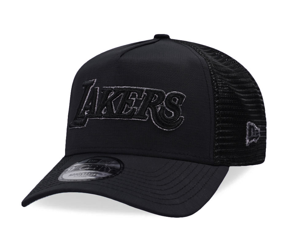New Era Los Angeles Lakers Titanium Trucker Edition 9Forty A Frame Snapback Casquette