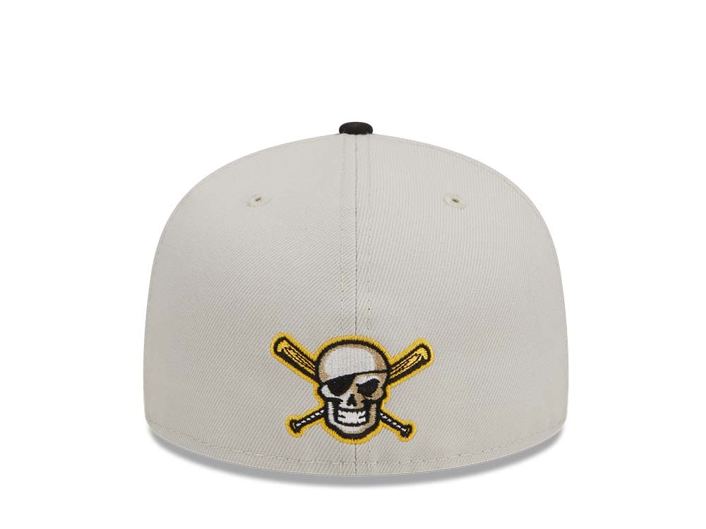 New Era Pittsburgh Pirates Farm Team Stone Throwback Two Tone Edition 59Fifty Fitted Casquette